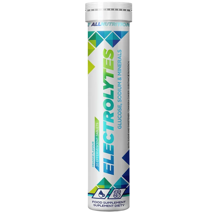 All Nutrition Electrolytes — tube de 20 comprimés